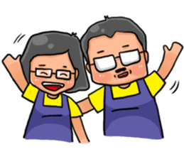 Daddy & Mommy C sticker #11765548