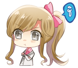 Natchy Office Girl sticker #11765722