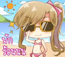 Natchy Office Girl sticker #11765738