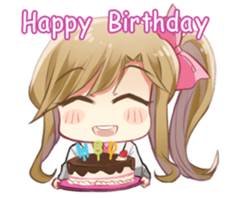 Natchy Office Girl sticker #11765745