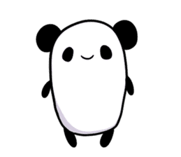 Relaxed Panda sticker #11765950