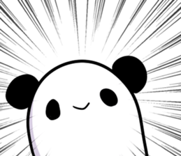 Relaxed Panda sticker #11765951