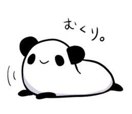 Relaxed Panda sticker #11765959