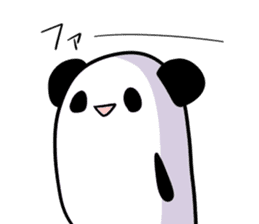 Relaxed Panda sticker #11765979