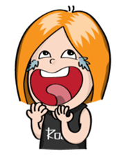 Sakura chan girl sticker #11766433