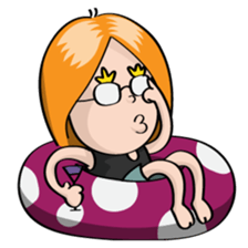 Sakura chan girl sticker #11766442