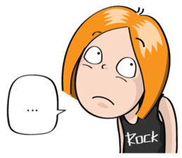 Sakura chan girl sticker #11766444