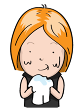 Sakura chan girl sticker #11766459