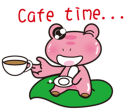 Fourth Edition of the female frog 2 sticker #11766533