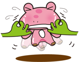 Fourth Edition of the female frog 2 sticker #11766536