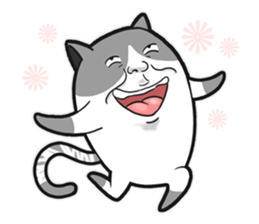 Meow star cat sticker #11766958