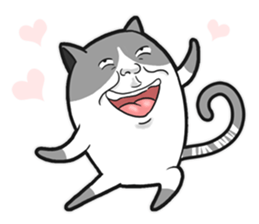 Meow star cat sticker #11766959