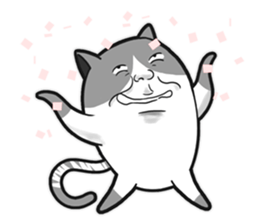 Meow star cat sticker #11766960
