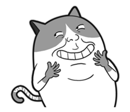 Meow star cat sticker #11766962