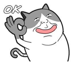 Meow star cat sticker #11766968