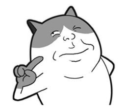 Meow star cat sticker #11766969