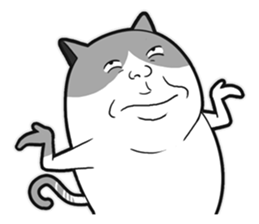 Meow star cat sticker #11766970