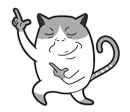 Meow star cat sticker #11766973