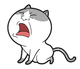 Meow star cat sticker #11766977