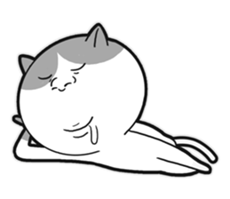 Meow star cat sticker #11766978