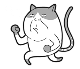 Meow star cat sticker #11766980