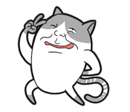 Meow star cat sticker #11766981