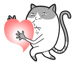 Meow star cat sticker #11766985