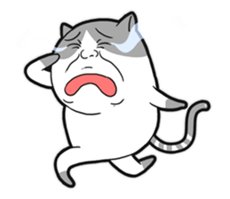 Meow star cat sticker #11766986