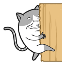 Meow star cat sticker #11766988