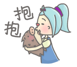 Puru and her friends sticker #11767491