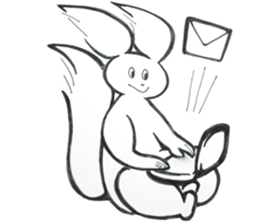 Mr. squirrel sticker sticker #11767713