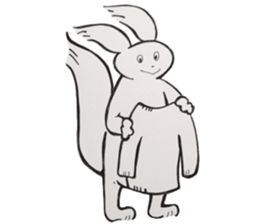 Mr. squirrel sticker sticker #11767726