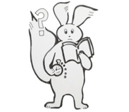 Mr. squirrel sticker sticker #11767744