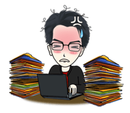 Mr. Nok The Saren sticker #11768117