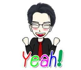 Mr. Nok The Saren sticker #11768124