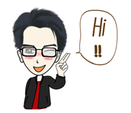 Mr. Nok The Saren sticker #11768125