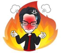 Mr. Nok The Saren sticker #11768138