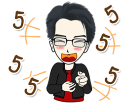 Mr. Nok The Saren sticker #11768141