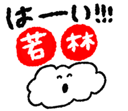 I am Wakabayashi !! sticker #11768238