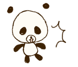 Bear and Panda sticker #11768288