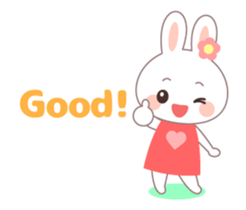 Moving Rabbit sticker #11769342