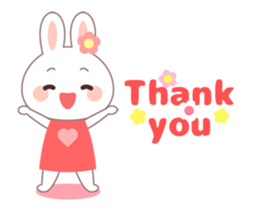 Moving Rabbit sticker #11769345