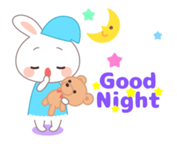 Moving Rabbit sticker #11769354