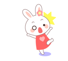 Moving Rabbit sticker #11769358