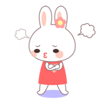 Moving Rabbit sticker #11769360