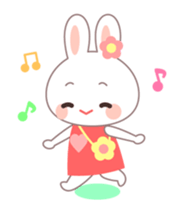 Moving Rabbit sticker #11769365