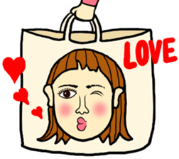 pattun girl3 sticker #11769377