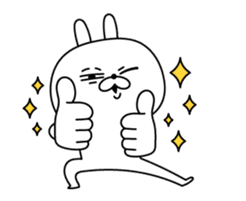 Rabbit expression is too rich(Animation) sticker #11769764