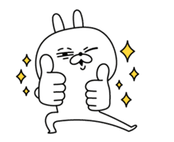 Rabbit expression is too rich(Animation) sticker #11769764