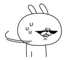 Rabbit expression is too rich(Animation) sticker #11769768